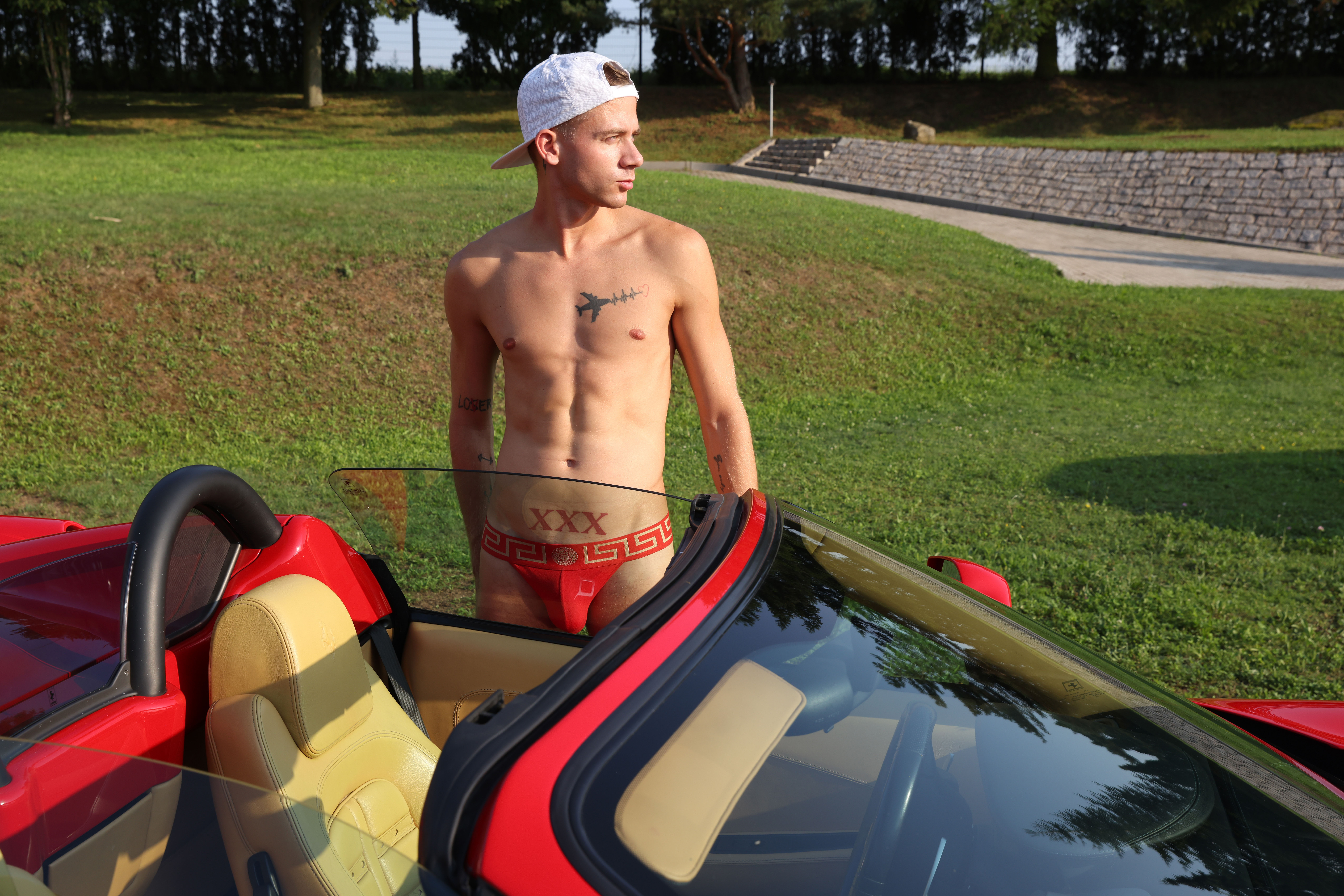 Ride me in Ferrari